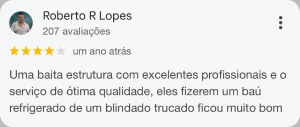 Avaliação de cliente 7