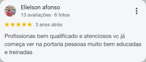 Avaliação de cliente 9